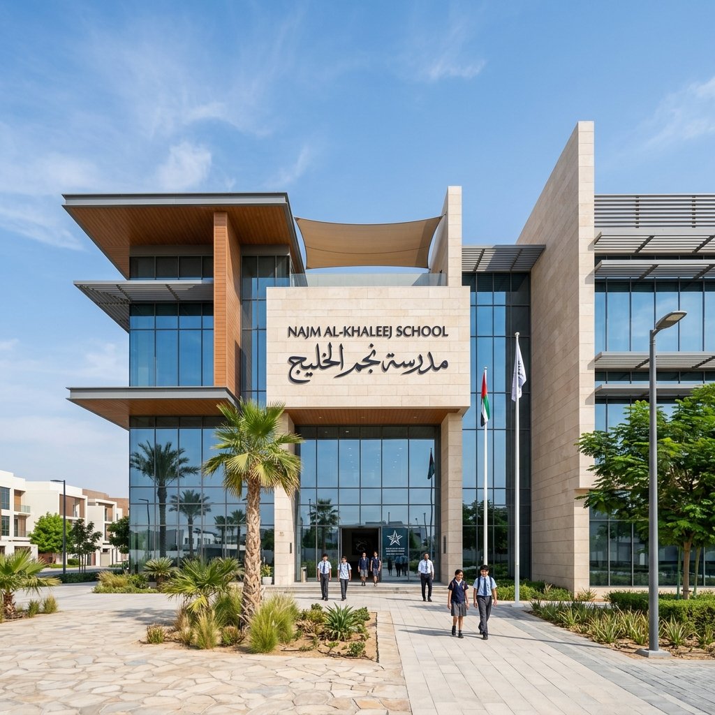 مبنى المدرسة